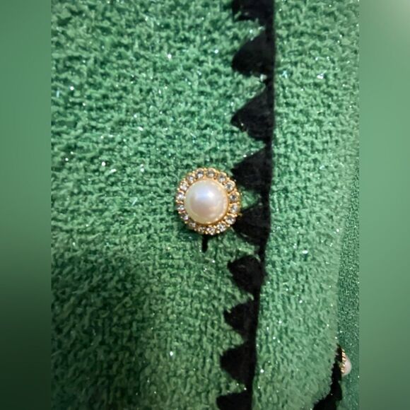 Alexia Admor Zayla Long Sleeve Button Front Tweed Dress size 4 - Picture 8 of 13